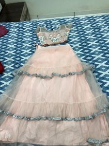 Pink Lehenga Choli