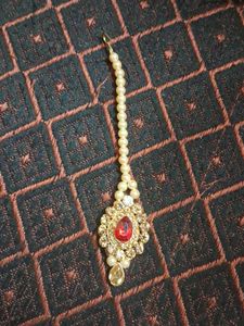 Womens Beaded Jewellery Set Red