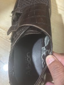 Albion Brown Leather Formal Shoes