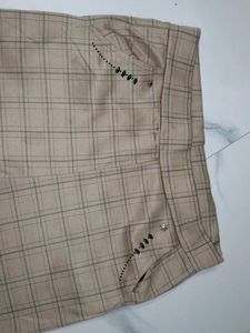 Checked Trousers