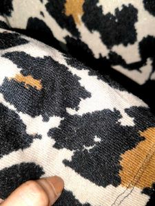 Derek Heart Leopard Print Winter Dress