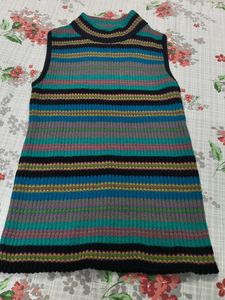 Striped Knit Sweater