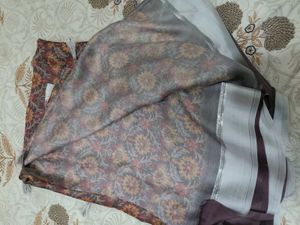 Dailywear Floral printed saree