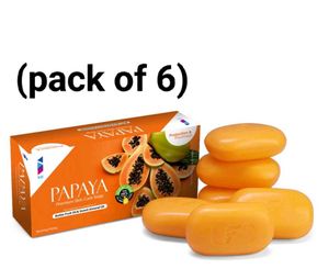 I Bae Premium Papaya Soap 100g (Pack Of 6)