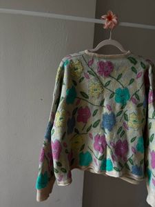 Flower Power LOOSE Fit Cardigan