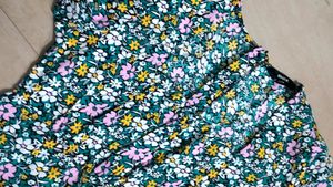 A-Line Multi Colour Summer Dress