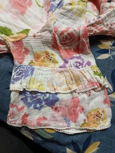 COTTON TIERED DRESS