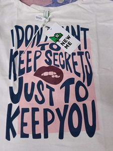NEWME TAYLOR LYRICS TSHIRT