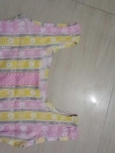 Vintage Striped Sleeveless Top