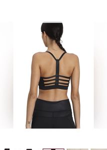 PUMAWomen Sports Lightly Padded Bra (Black)