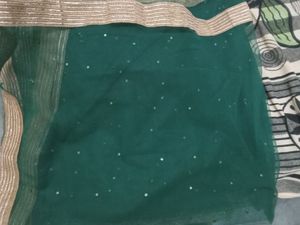 Bottle Green Lehanga