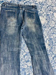 Flared Denim Jeans