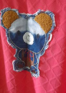 Teddy Bear Patch Sweatshirt