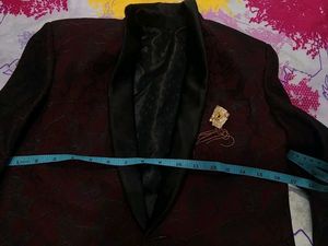 Boys Coat Pant With Jacket And Bow