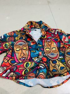 Zara Funky Patterned Shirt