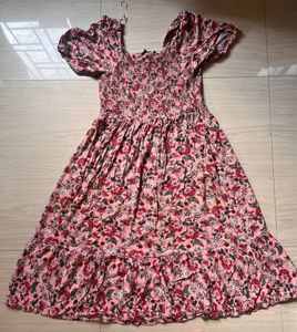 Fig Floral Puff Sleeve Dress