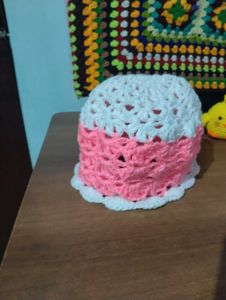 Crochet Baby Hat &amp; Booties Set