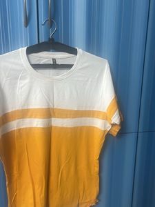 Striped T-shirt-xxl Size