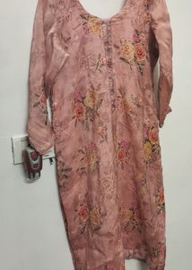 Kurta And Palazzo With Dupatta