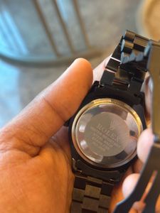 ROLEX watch premium black finish
