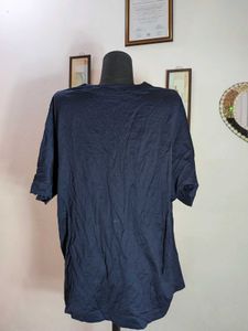 Vintage Navy Blouse