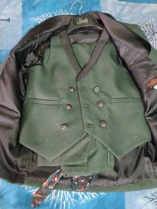 Green Coat Pant