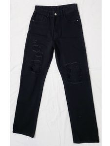 Shein Black Ripped Jeans