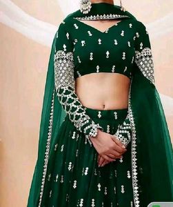 Elegant Green Lehenga Choli