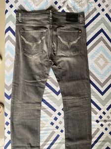 Gray Wash Jeans - Pepe London