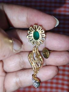 New Faux Necklace, Earrings, Bangles And Ring Se