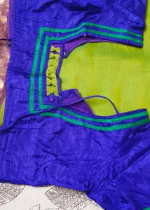 Green Light Weight Saree