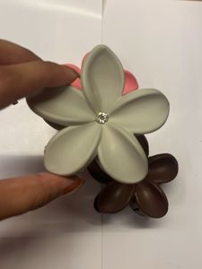 Flower Hair Clips - Set of 3