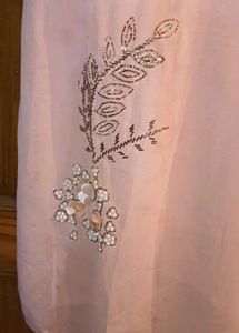 Blush Beaded Floral Top