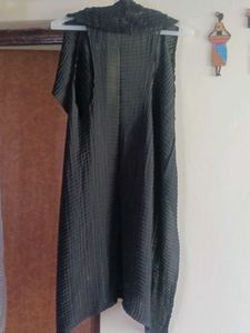 Pleated Sleeveless Shrug- Never Worn