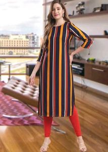 New Striped Kurti Tunic