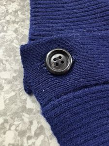 AMI Paris Navy Cardigan