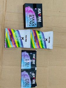 Kadam Pakka Rang - Black 17 50grm : With Dyfix-5pc