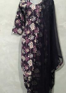 Cotton Printed Suit