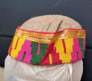 Brown Himachali Cap