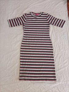 Striped Bodycon Dress