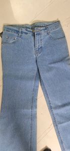 Bell Bottom Blue Jean