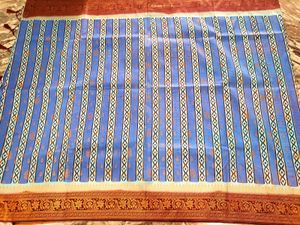 Handloom Screen Printed Saree