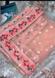 Elegant Pink Floral Lehenga Choli Set