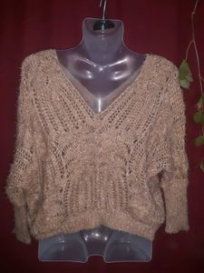 Poncho woolen Top