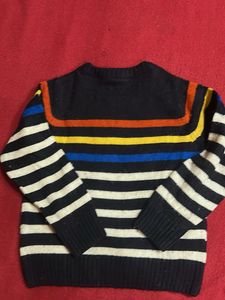 Striped Knit Sweater for kid age 2 to 3