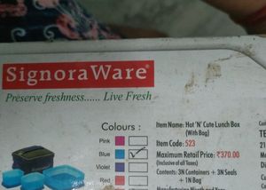 Signorware Lunch Box