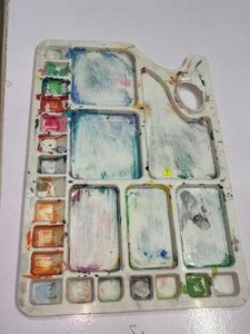 Watercolour, Poster And Acrylic Painting Pallet