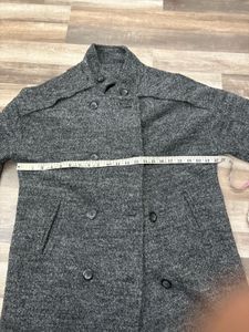 Unisex Grey Trench Coat