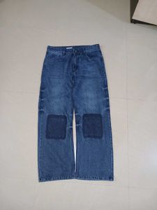 Vintage Blue Baggy Denim Jeans