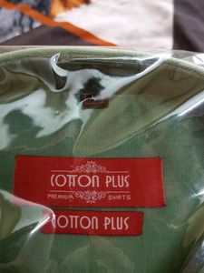 Pista Green Colour Shirt